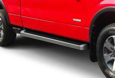 APS - APS IRunning Running Boards Polish 04-14 Ford F150 Extended IB06RAG6A