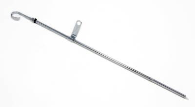 Trans-Dapt Performance - Trans-Dapt 4958 21" Long OEM w/Chrome Oil Pan Dipstick 58-90 Chevy 396/350