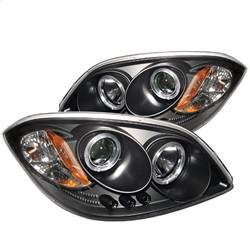 Spyder Auto - Spyder 5009326 Black/Clear LED Halo Projector Headlights for 05-10 Cobalt/G5