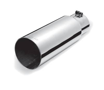 Gibson Performance Exhaust - Gibson Performance 500369 3" Polished 304 Stainless Exhaust Tip