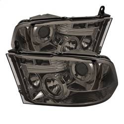 Spyder Auto - Spyder Auto 5010056 LED Halo Projector Headlights Chrome/Smoked