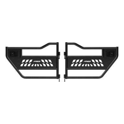 ARIES - ARIES 2500200 Tubular Door for 18-20 Gladiator/Wrangler JL