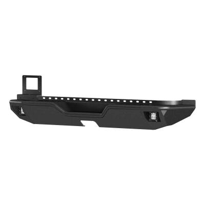 ARIES - ARIES 2082083 TrailChaser Rear Bumper w/LED Lights for 18-20 Wrangler JL