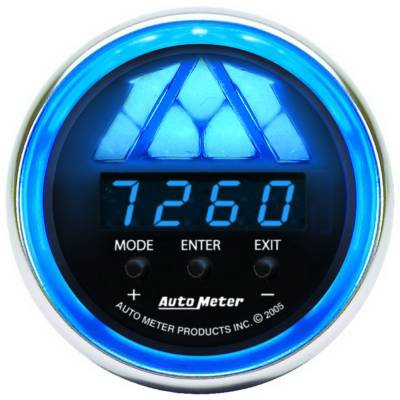 AutoMeter - AutoMeter 6187 Cobalt Digital Pro Shift Light Level Gauge 0-16000 RPM 2-1/16"