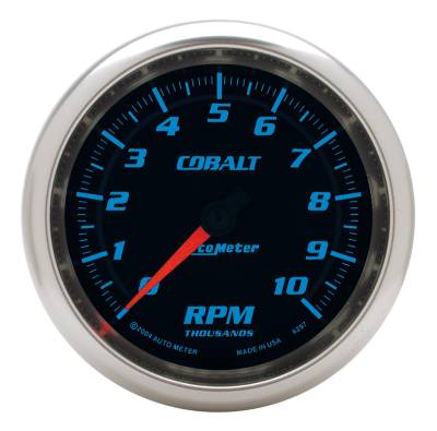 AutoMeter - AutoMeter 6297 Cobalt In-Dash Tachometer Gauge 0-10000RPM 3-3/8"