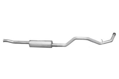 Gibson Performance Exhaust - Gibson Performance 19713 Single Cat-Back Exhaust Aluminized 98-01 Ranger 2.5L