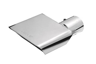 Gibson Performance Exhaust - Gibson Performance 6"x2.75" Polished 304 Stainless Exhaust Tip 500365