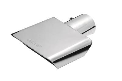 Gibson Performance Exhaust - Gibson Performance 6"x2.75" Polished 304 Stainless Exhaust Tip 500432