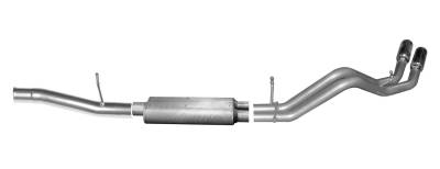Gibson Performance Exhaust - Gibson Performance 5663 Dual Sport Cat-Back Exhaust System Aluminized