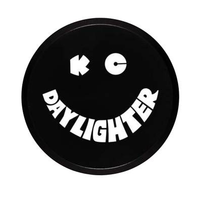 KC Hilites - KC HiLiTES 5200 Hard Light Cover 6" Round White On Black Plastic Daylighter