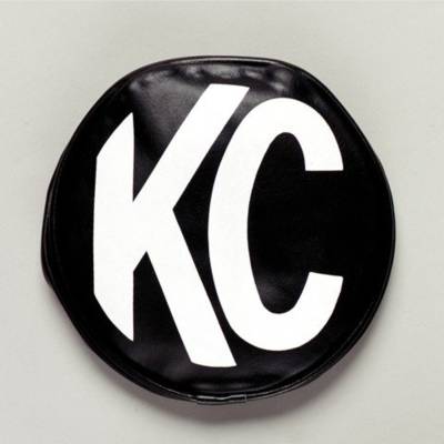 KC Hilites - KC HiLiTES 5100 Soft Light 6" Vinyl Black/White KC Covers Pair