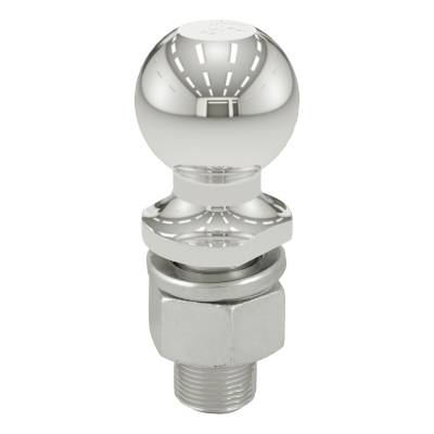 CURT - CURT 40055 2-5/16" Trailer Ball 1-1/4" x 2-5/8" Shank 15000 lbs Stainless