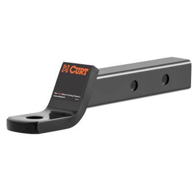 CURT - CURT 45220 Dual-Length Ball Mount 2" Shank 7500 lbs 2" Drop 7.5" Or 10.5" Long
