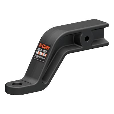CURT - CURT 45431 Industrial Duty Forged Ball Mount 3" Shank 21000 lbs 6" Drop 10" Long