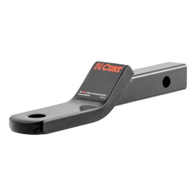 CURT - CURT 45503 Class-2 Ball Mount 1-1/4" Shank 3500 lbs 1" Drop 7-13/16" Long