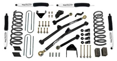 Tuff Country - Tuff Country 36217KN 6" Long Arm Lift/Rear Shocks for 03-07 RAM 2500/3500 w/Coil