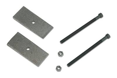 Tuff Country - Tuff Country 90015 4-DEG Axle Shims 3" Wide w/3/8" Center Pins Pair