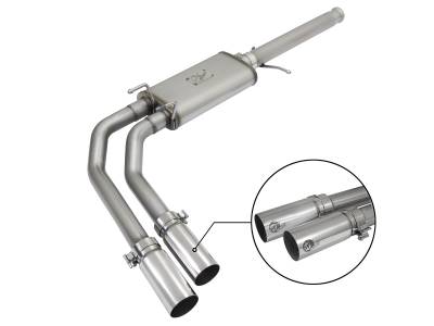 aFe Power - aFe 49-44062-P Rebel 3" Catback Stainless Steel Exhaust Kit GM 4.3/5.3 143.5" WB