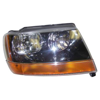 Crown Automotive Jeep Replacement - Crown 55155128AB Right Headlight Assembly for 99-01 Jeep Grand Cherokee WJ