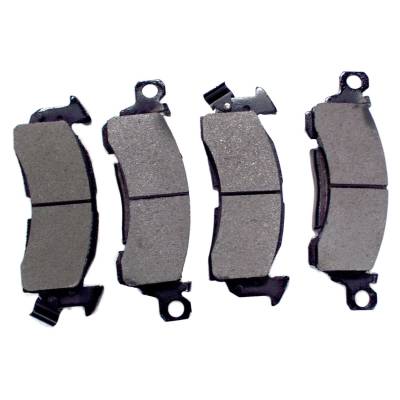 Crown Automotive Jeep Replacement - Crown 83504371 Front Disc Brake Pad Set for 74-91 Jeep SJ J-Series J10/J20