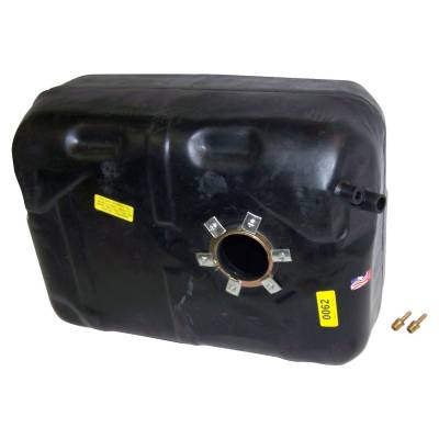 Crown Automotive Jeep Replacement - Crown Automotive 83502960PL 15 Gal Plastic Fuel Tank for 87-90 Jeep Wrangler YJ