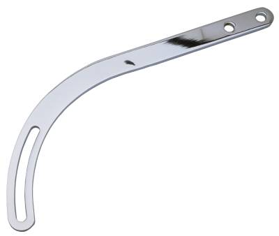 Trans-Dapt Performance - Trans-Dapt 9079 Chrome Gen/Alt Bracket Universal 1" Wide 14" Long 4" Adj. Slot