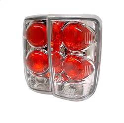 Spyder Auto - Spyder Auto 5001153 Chrome/Clear Euro Taillights