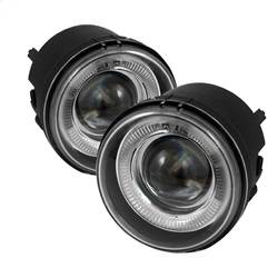 Spyder Auto - Spyder Auto 5015846 Projector Halo Black/Clear Fog Lights for Charger Caliber