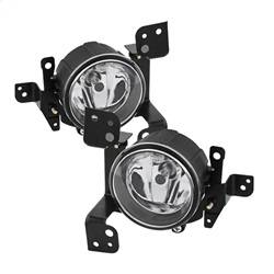Spyder Auto - Spyder Auto 5077769 Halogen Fog Lights Black/Clear for 14-15 Mitsubishi Mirage