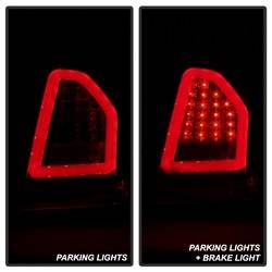 Spyder Auto - Spyder Auto 5083364 LED Red/Clear Taillights for Chrysler 300C