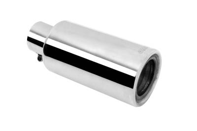 Gibson Performance Exhaust - Gibson Performance 500659 Polished Stainless Steel Exhaust Tip