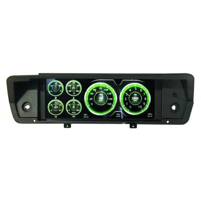 AutoMeter - AutoMeter 7009 InVision LCD Digi Dash for 72-76 Duster/Dart/Scamp/Valiant