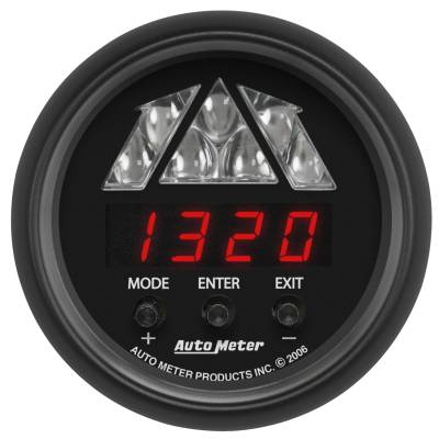 AutoMeter - AutoMeter 2676 Z-Series Digital Pro Shift Light 0-16000RPM 2-1/16"