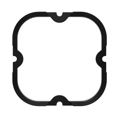 KC Hilites - KC HiLiTES 30573 Bezel Ring Flex Era-4 Black 1PC