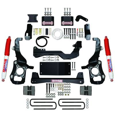 Skyjacker - Skyjacker F2145BKN 4.5" Suspension Lift Kit w/Shocks for 21-22 Ford F150