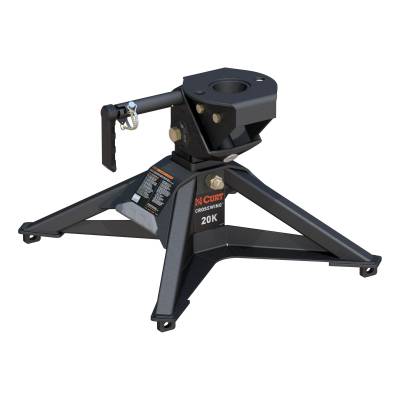 CURT - CURT 16600 CrossWing 20K 5th Wheel Hitch for Industry-Standard Rails
