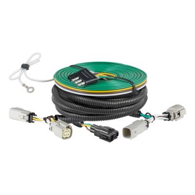 CURT - CURT 58992 Custom Towed-Vehicle RV Wiring Harness Select Ford Bronco