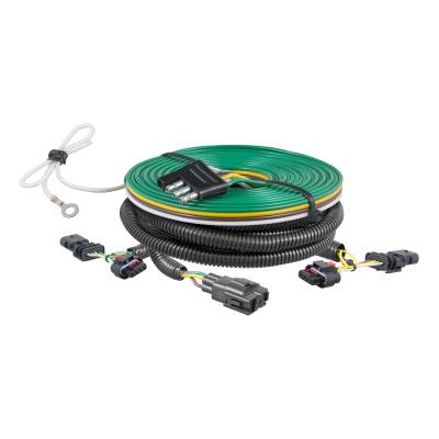 CURT - CURT 58997 Custom Towed-Vehicle RV Wiring Harness Select Jeep Compass