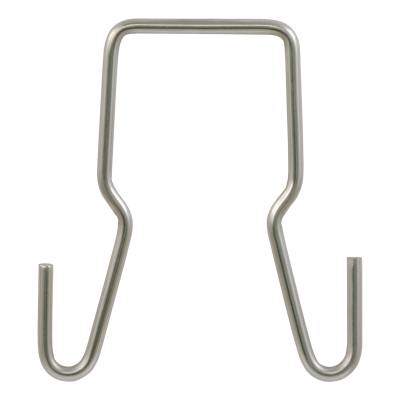 CURT - CURT 45807 Trailer Safety Chain Holder Bracket 2" Shank
