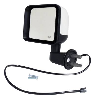 Crown Automotive Jeep Replacement - Crown Automotive 68249845AC Door Mirror for 15-18 Jeep Wrangler JK/JL