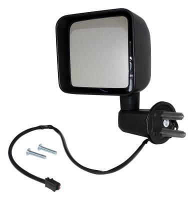 Crown Automotive Jeep Replacement - Crown Automotive 68249849AD Door Mirror for 15-18 Jeep Wrangler JK/JL
