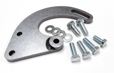 Borgeson - Borgeson 802402 Power Steering Pump Bracket Steel SBC/LWP