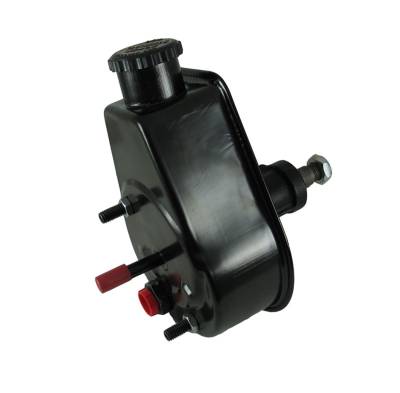 Borgeson - Borgeson 800324 P/S Pump 72-74 Jeep Saginaw Self Contained Style Black Reservoir