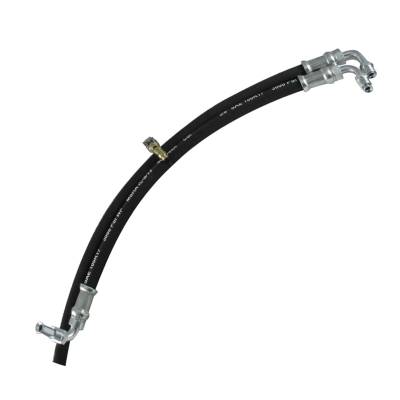 Borgeson - Borgeson 925103 Power Steering Hose Kit 2Pc Rubber GM Pump To GM Box
