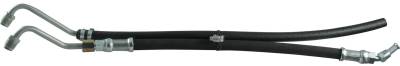 Borgeson - Borgeson 925108 Rubber 2PC P/S Hose Kit GM Pump To Mustang Conv Box V8 Only