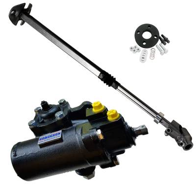 Borgeson - Borgeson 999068 Power Steering Hydraulic Assist Upgrade Kit w/Box for Dodge