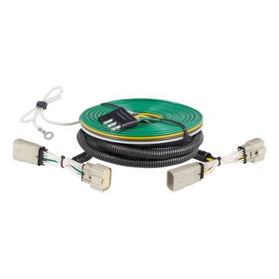 CURT - CURT 52104 Custom Towed-Vehicle RV Wiring Harness Select Ford F150
