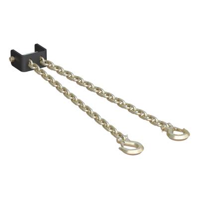 CURT - CURT 16613 CrossWing 5th Wheel Safety Chain Assembly