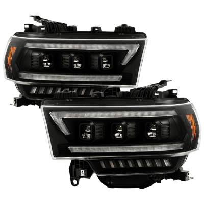 Spyder Auto - Spyder Auto 5088604 Projector Headlights for 19-22 Dodge RAM 2500/3500