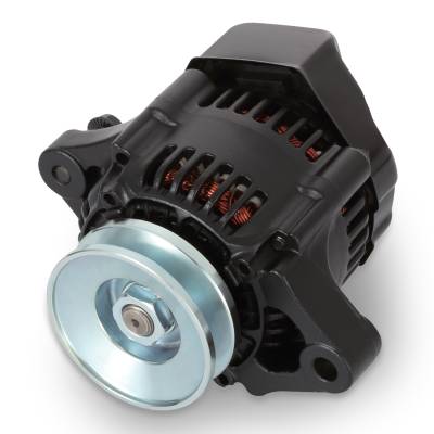 Proform - Proform 66432 50+ AMP 1 Wire Style V-Belt Mini Alternator Blk Crinkle Universal